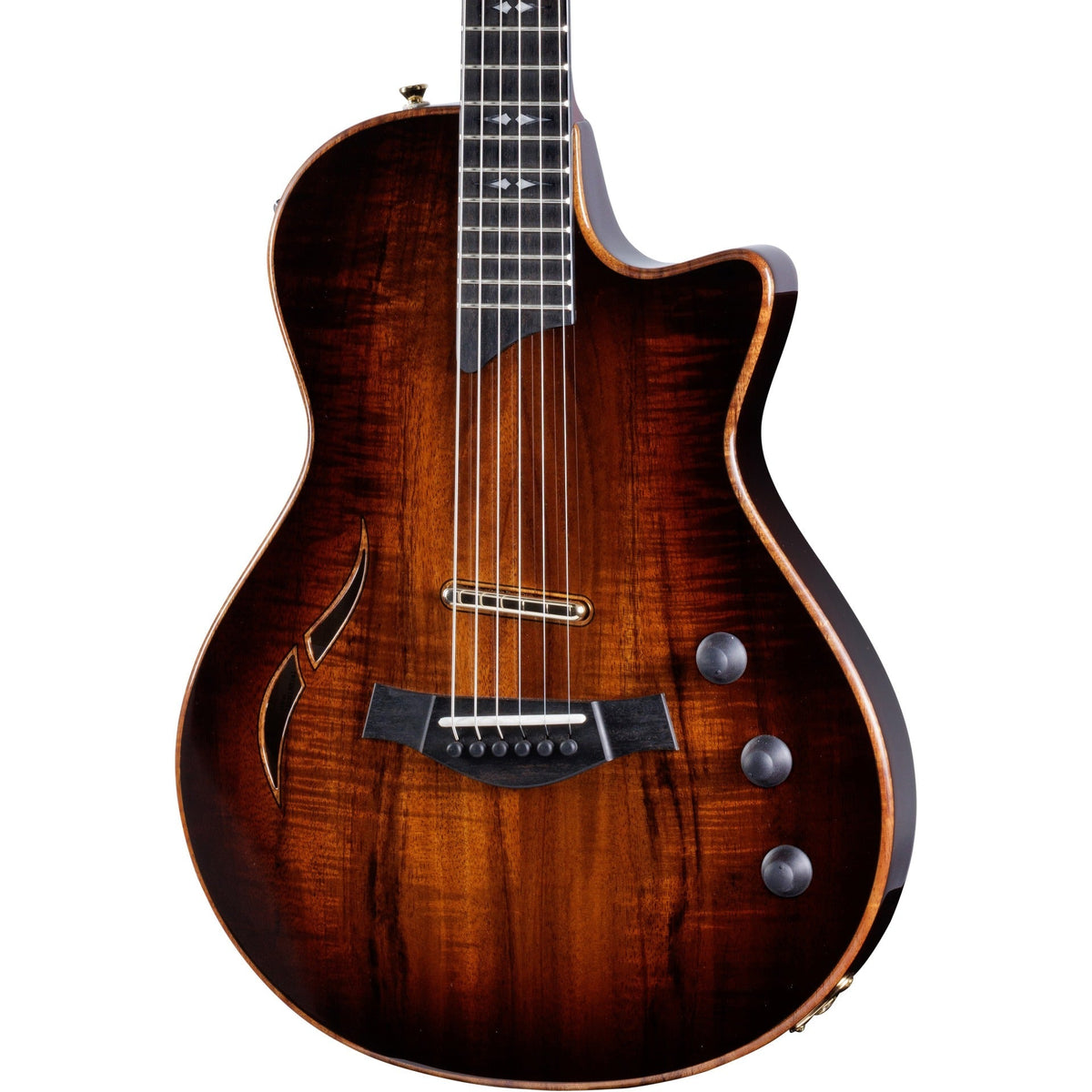 Taylor T5z Custom Koa Acoustic Electric Guitar, Shaded Egeburst - MusicMarket