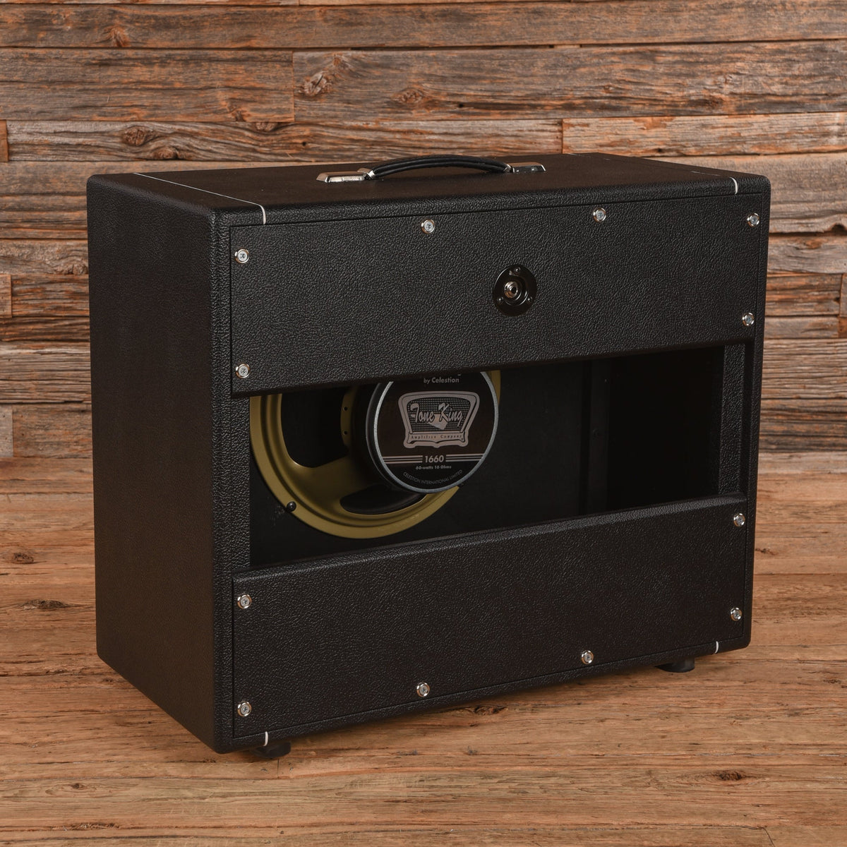 Tone King Royalist 112 60-Watt 1x12" Guitar Speaker Cab - Angle 2 | MUSICTONER