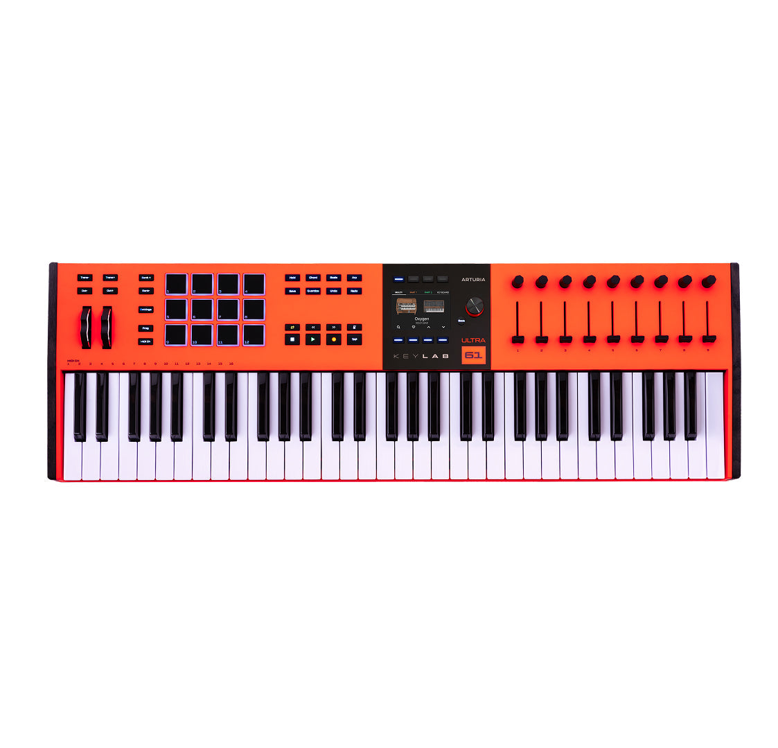 Arturia Keylab 61 MK3 Ultra Midi Controller - Limited Edition Orange - MusicMarket