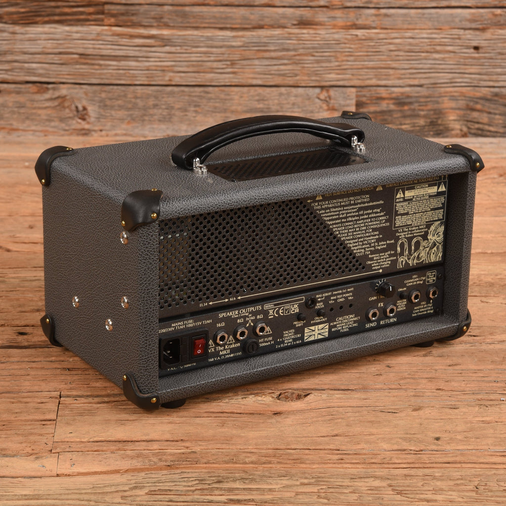 Victory VX The Kraken MKII Compact 2-Channel 50-Watt Guitar Amp Head