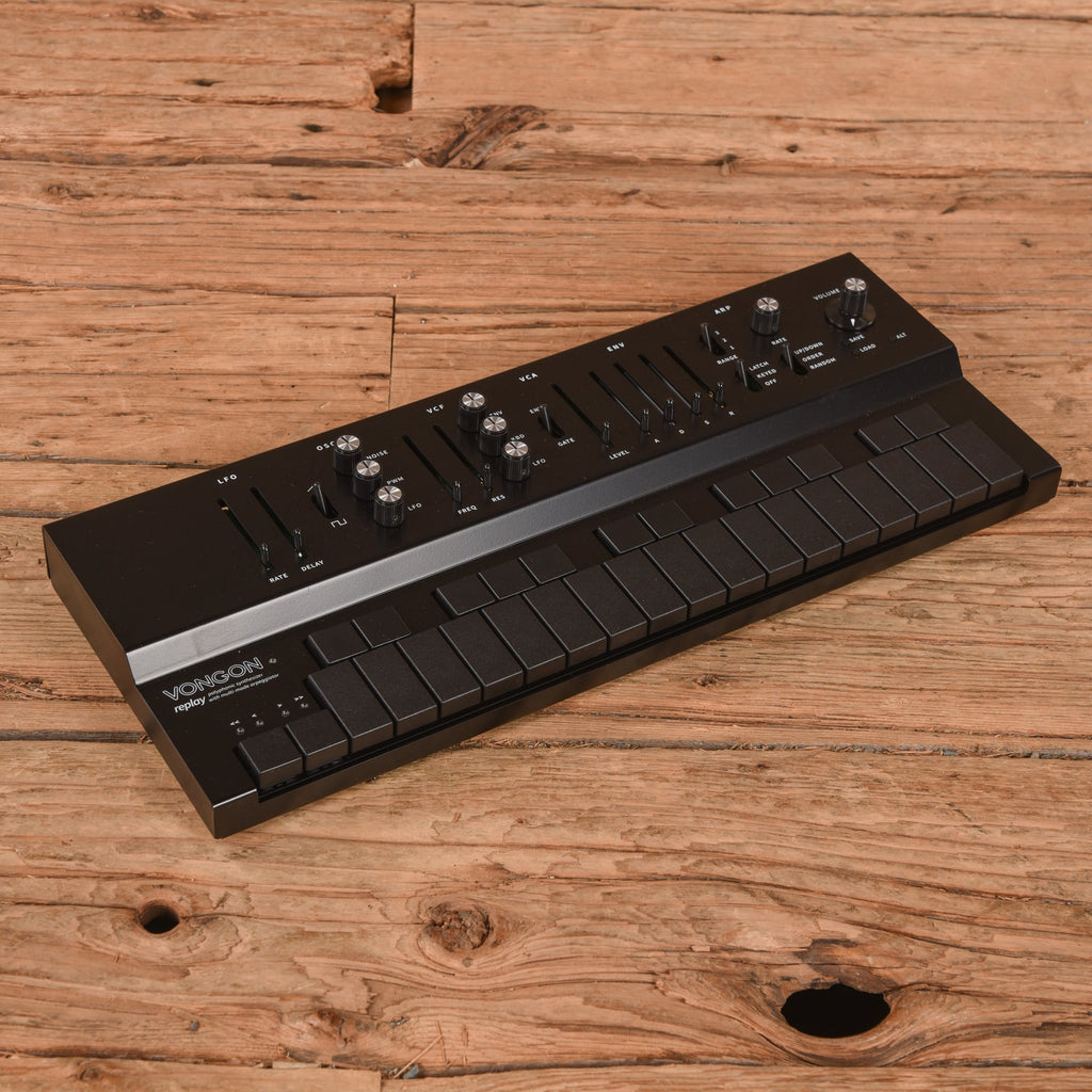 Vongon Replay 6-Voice Virtual Analog Synthesizer Black - MUSICTONER