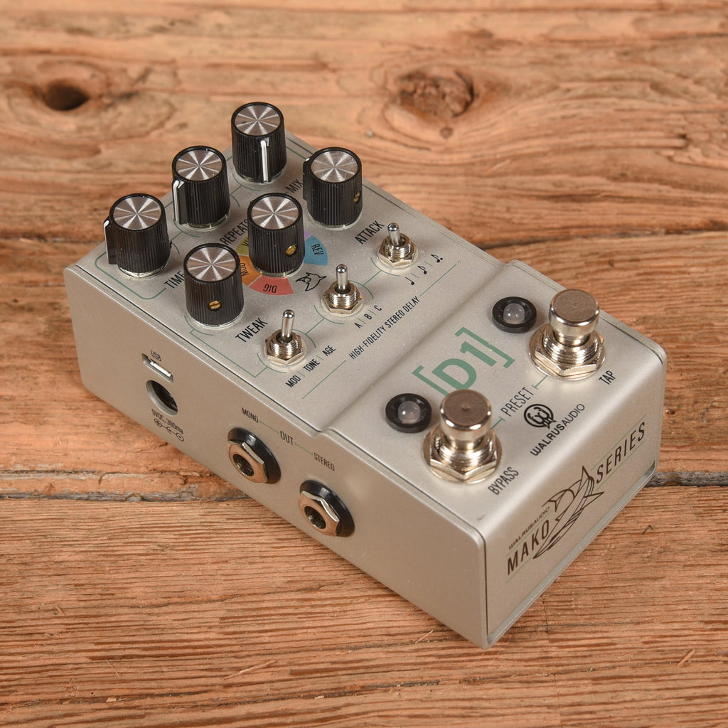 Walrus Mako D1 MKII High-Fidelity Stereo Delay - MUSICTONER