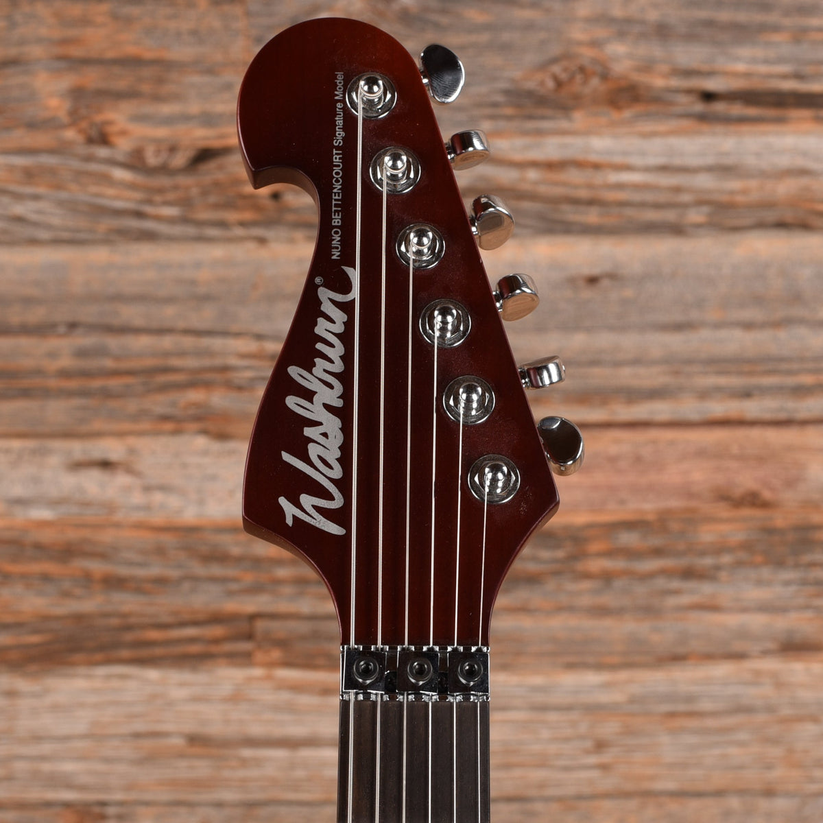 Washburn Washburn Nuno Bettencourt Signature Model Paduak Natural 2010 - Angle 6 | MUSICTONER