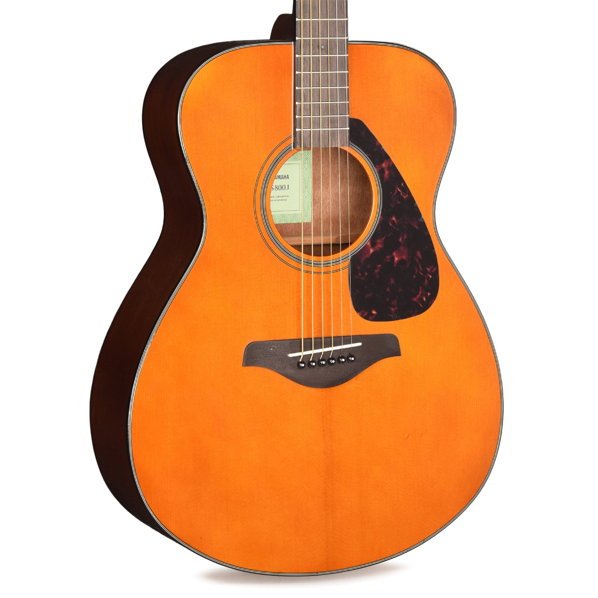 Yamaha FS800J T Concert Acoustic Guitar Tinted Gloss - MUSICTONER