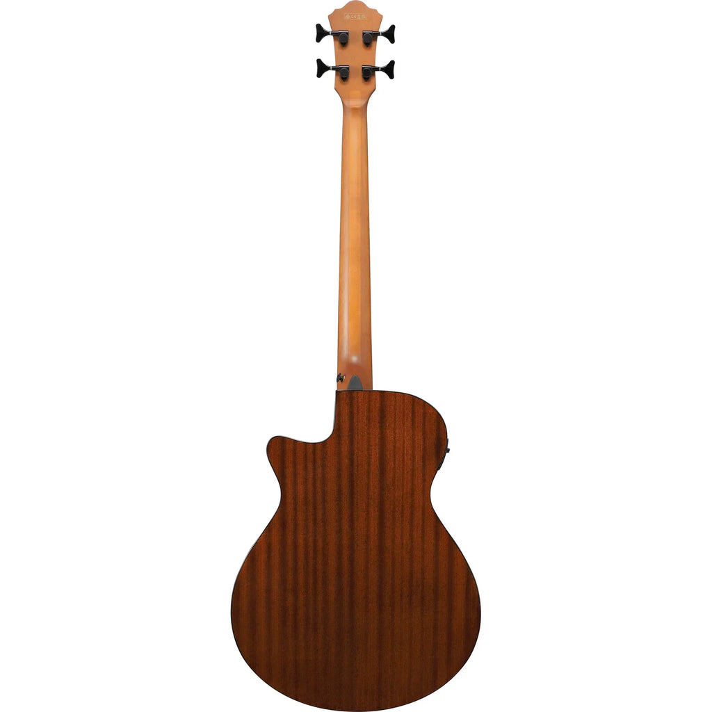Ibanez AEGB25ETKH Acoustic Electric Bass Transparent Black Sunburst High Gloss - View 3 | MusicMarket